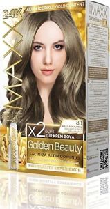 Maxx Deluxe Saç Boyası 8.1 Küllü Açık Kumral