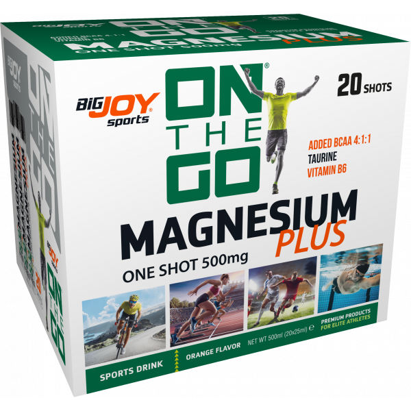 On The Go Magnesium Plus Portakal Aromalı 25 gr x 20 Shot