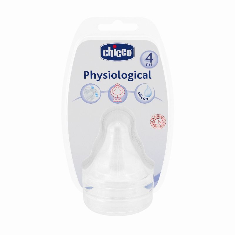 Chicco Biberon Emziği 4 Ay+ Hızlı Akış Silikon