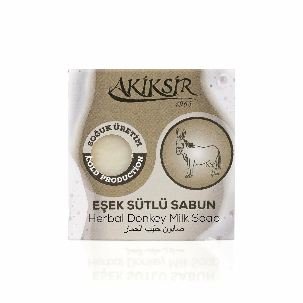 Akiksir Eşek Sütlü Bitkisel Sabun 140 gr