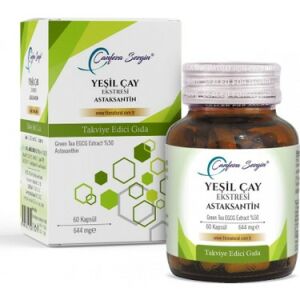 Canfeza Sezgin Yeşil Çay Ekstresi Astaksantin 60 Kapsül