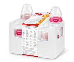 Nuk First Choice Plus PP Biberon 4'lü Set - Beyaz Kasa