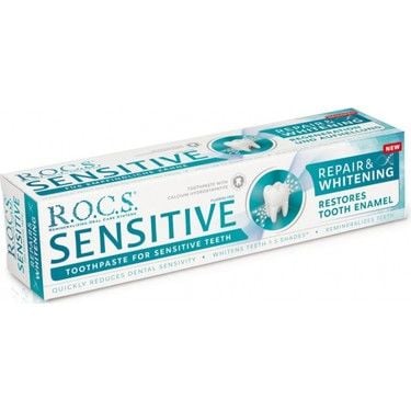 Rocs Sensitive Repair Whitening Beyazlatıcı Diş Macunu 75 ml