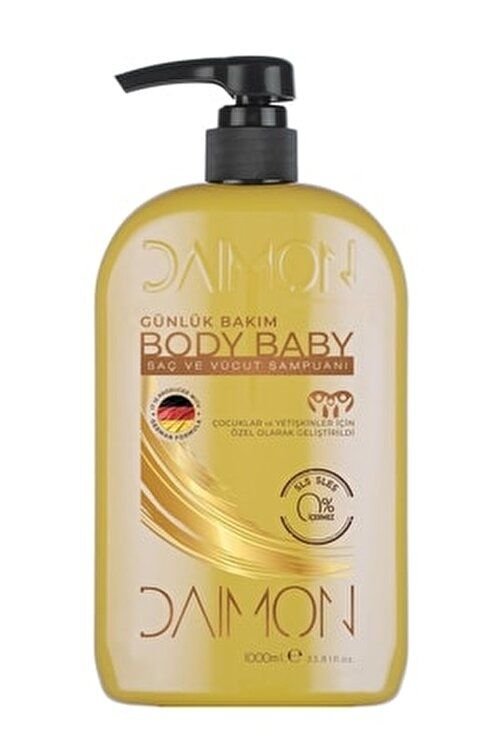 Daimon Premium Series Günlük Bakım Vegan Body Baby Şampuan 1000 ml