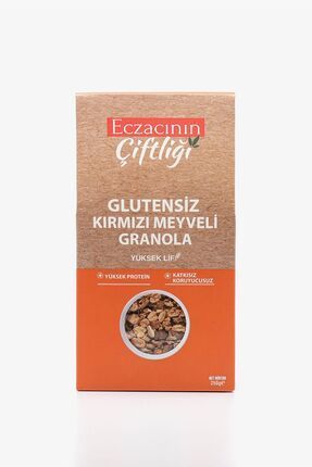 Eczacının Çiftliği Glutensiz Kırmızı Meyveli Granola 250 gr