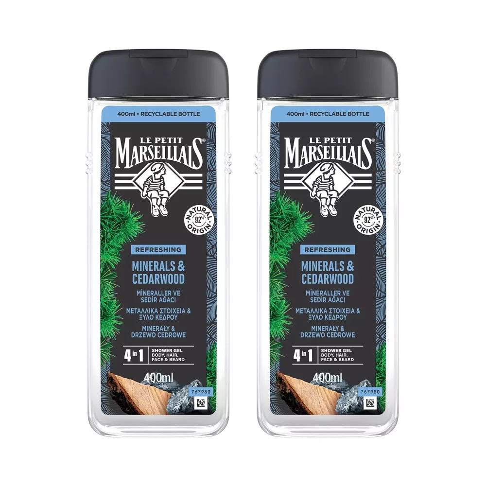 Le Petit Marseilials Sedir Ağaci Duş Jeli 400 ml 2'li