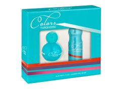 REBUL COLORS EDT 75ML+DEO ENDLESS TURQUI