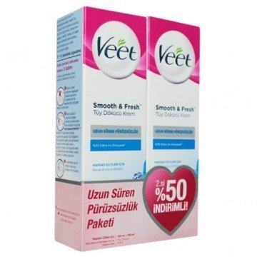 Veet Krem Hassas Ciltler 100ml+100ml
