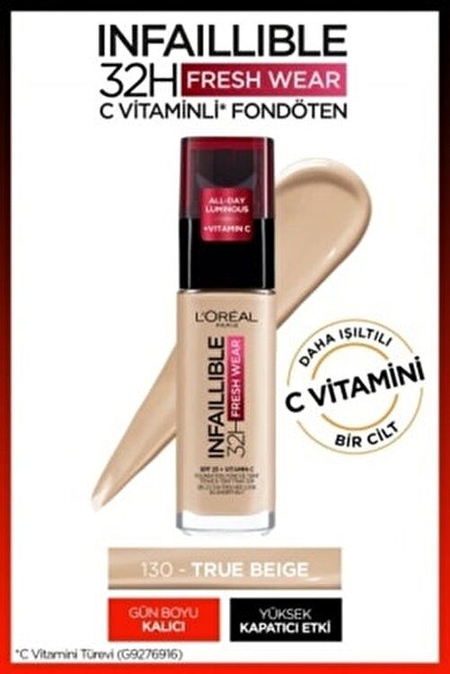 L'Oreal Paris Fondöten Infaillible 130