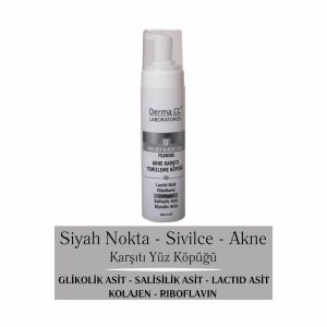 Derma CC Laboratories For Oily Acne Skin Foaming Akne Karşıtı Cilt Temizleme Köpüğü 200 ml