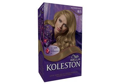 Koleston Set Boya  8/1 Açik Küllü Kumral