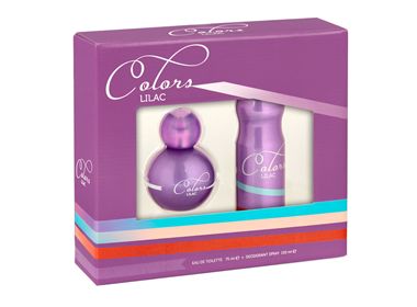 REBUL COLORS EDT 75ML+DEO PURPLE PARADIS