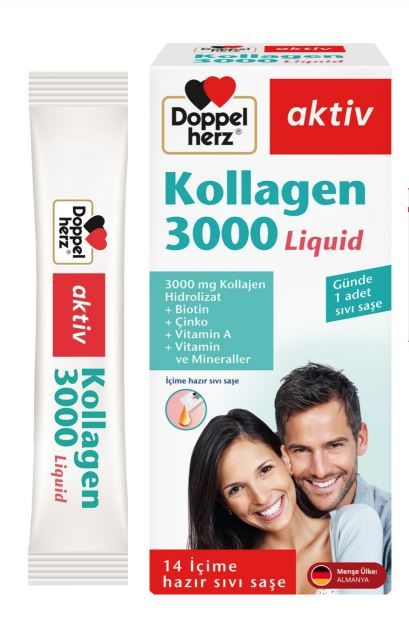 Doppelherz Kollagen Likit 3000 mg 14 Saşe