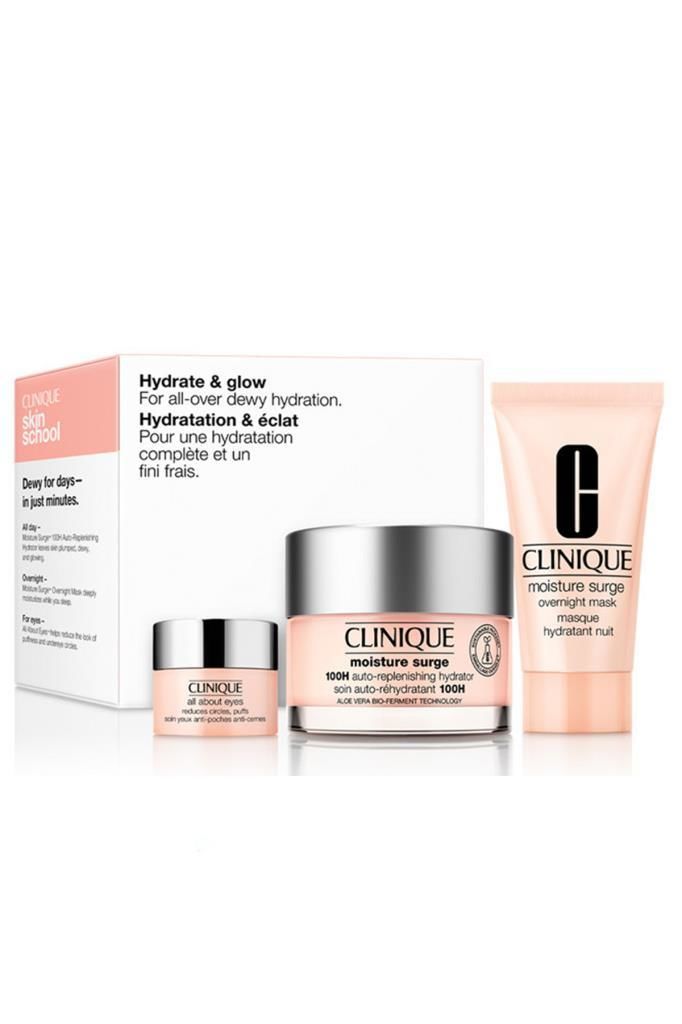 Clinique Hydrate Glow All-Over Hydration Yüz Nemlendirici Set 50 ml