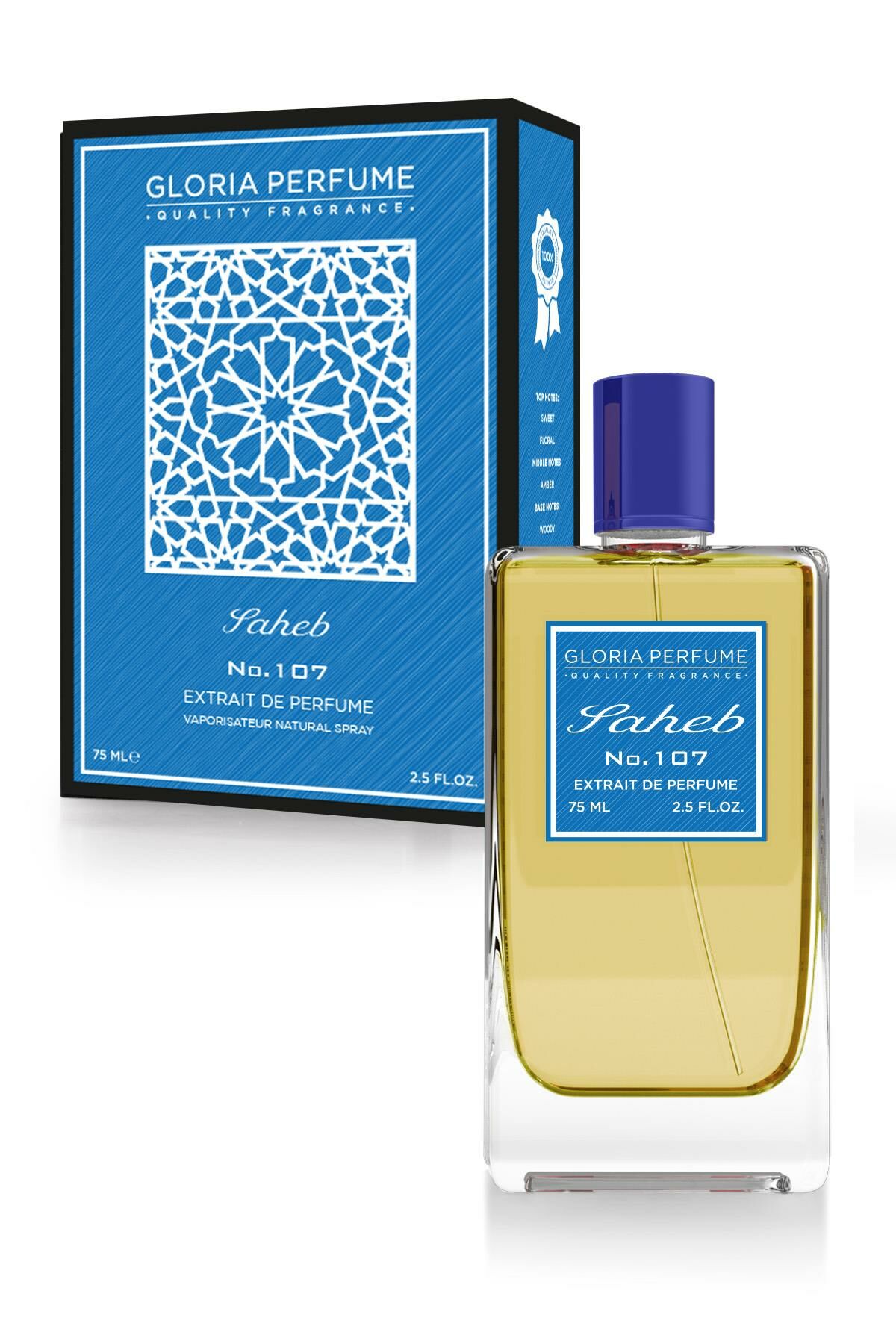 Gloria Perfume Saheb Unisex EDP 75 ml