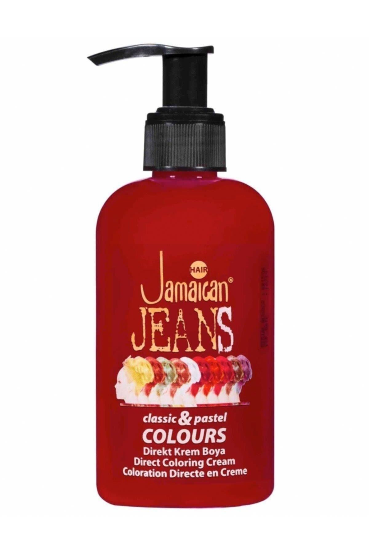 Jamaican Jeans Color Renkli Saç Boyası - Biber Kırmızısı 721
