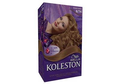 Koleston Set Boya  8/74 Gizemli Kahve