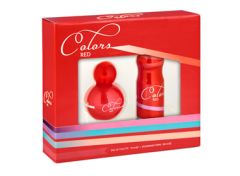 REBUL COLORS EDT 75ML+DEO RED GLAM