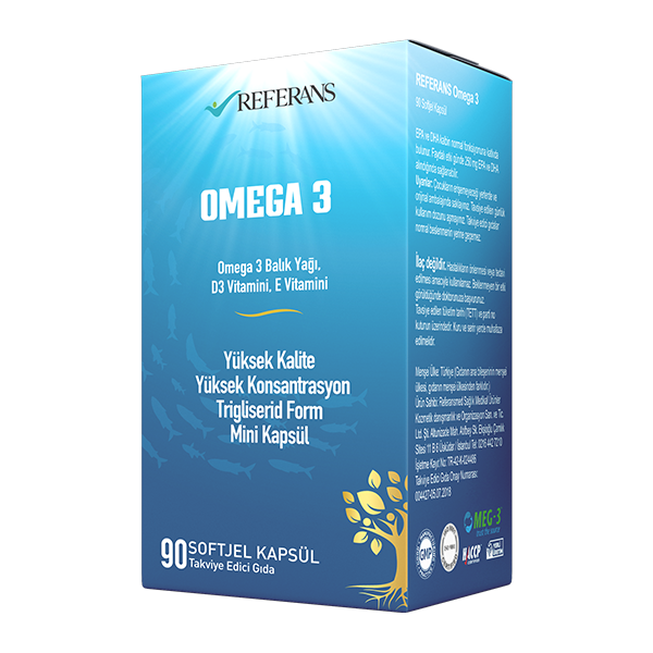 Referans Omega 3 90 Softjel Kapsül