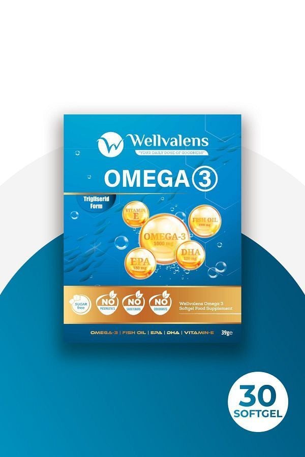 Wellvalens Omega-3 30 Softgel