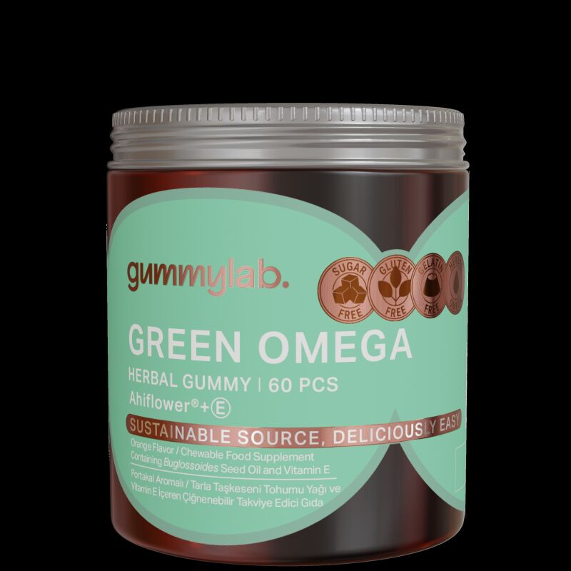 GUMMYLAB GREEN OMEGA 60