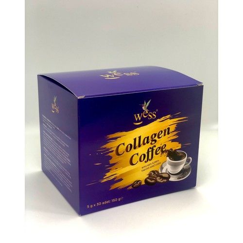 Wess Collagen Kahve 5g x 30 Adet Saşe 2500 mg
