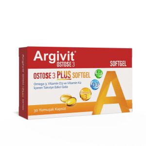 ARGIVIT OSTOSSE 3 PLUS 30 SOFTGEL