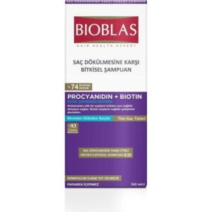 Bioblas Procyanidin Biotin Anti Stres Saç Dökülmesine Karşı Şampuan 360 ml