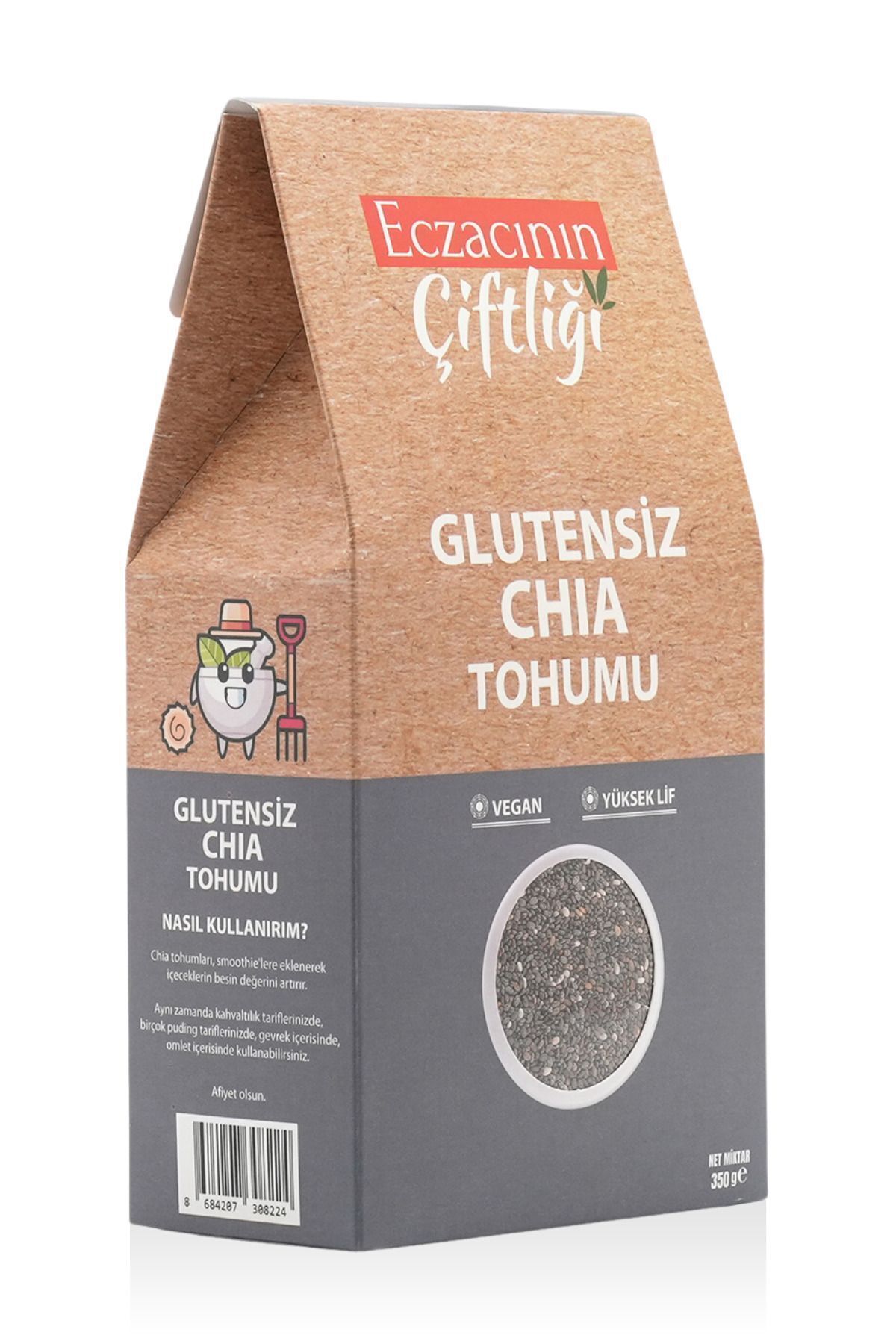 Eczacının Çiftliği Glutensiz Chia Tohumu 350 gr
