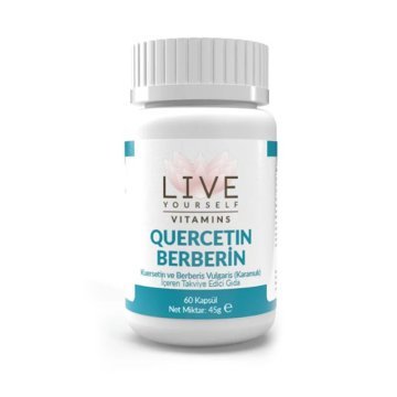 Liveyourself Kuersetin Berberin 60 Kapsül