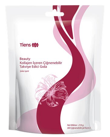 Tiens Beauty Kolajen 60 Çiğnenebilir Jel Form