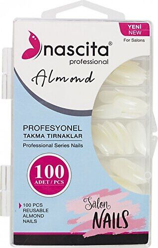 Nascita Almond Takma Tırnak 100'lü - 166