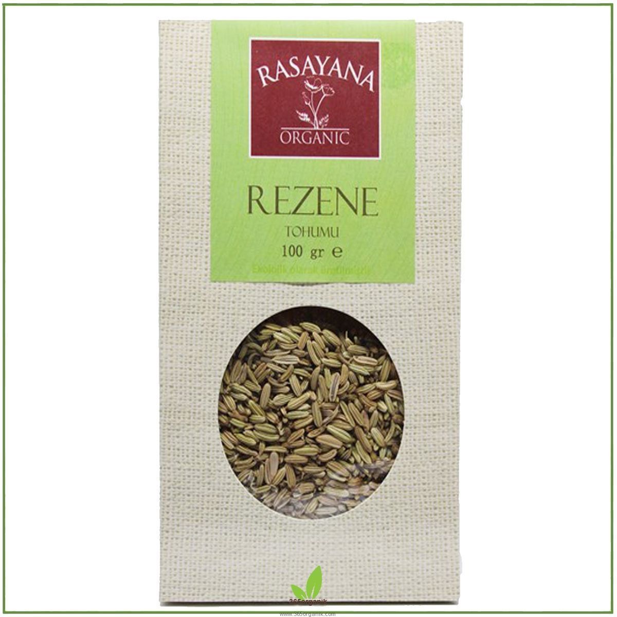 Rasayana Organik Rezene Tohumu 100 gr