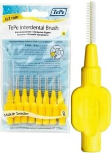 Tepe T-105 Arayüz Fırçası 8'Li 0,7 mm No: 4 8'li - Sarı