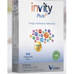INVITY PLUS OMEGA3 MULT 30 KAPSUL
