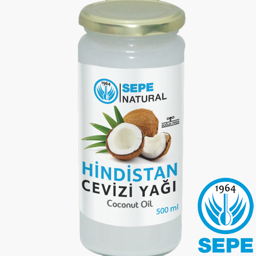 Hindistan Cevizi Yağı 500 ml Soğuk Sıkım Coconut Oil