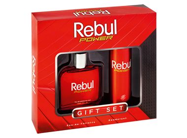 REBUL MEN EDT 100ML+DEO POWER