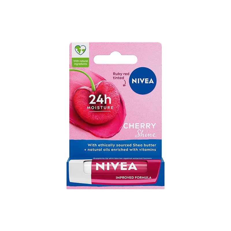 Nivea Bakım Yapan Dudak Bakım Kremi Cherry 4,8 gr