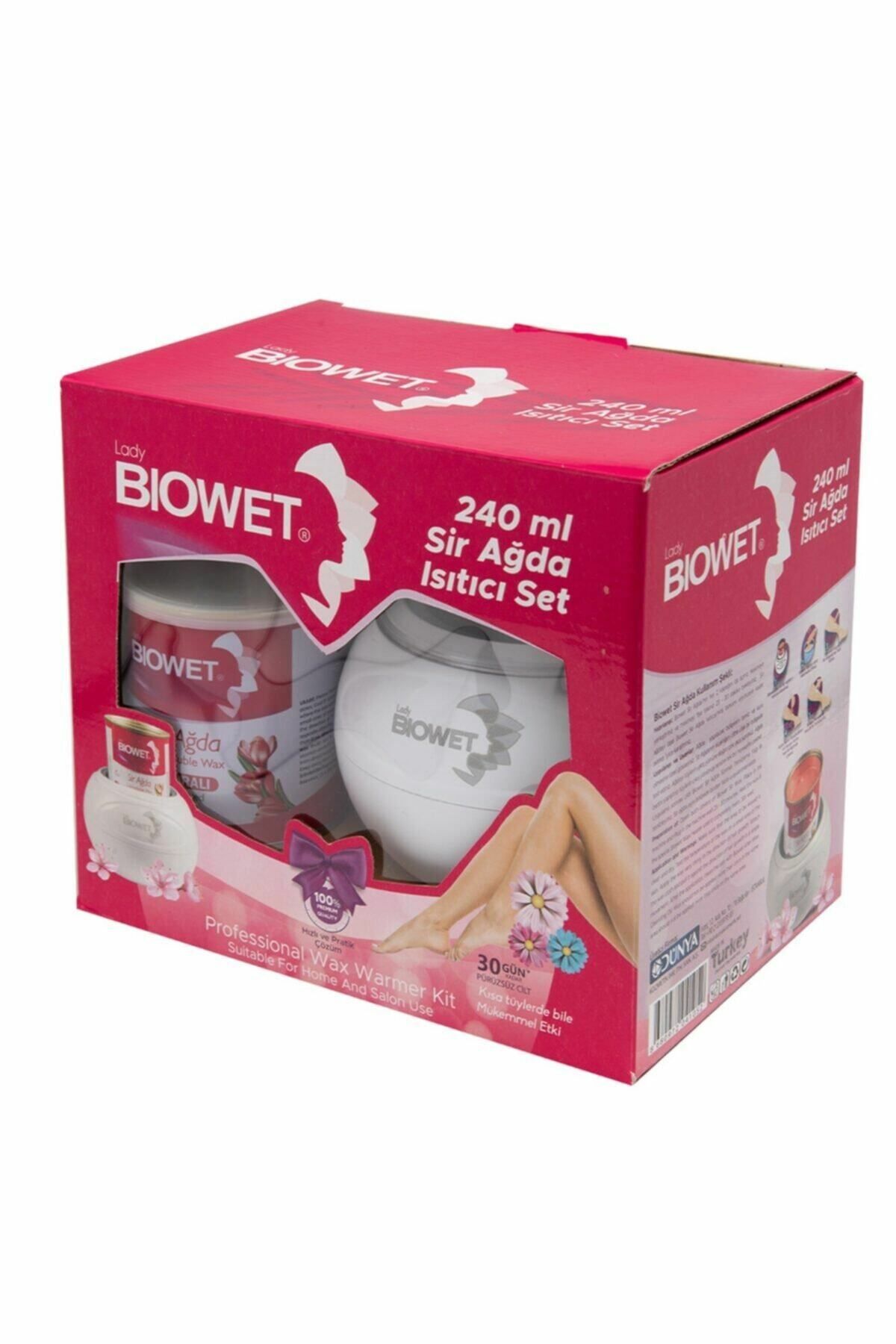Lady Biowet Konserve Ağda Isıtıcı Set 240 gr