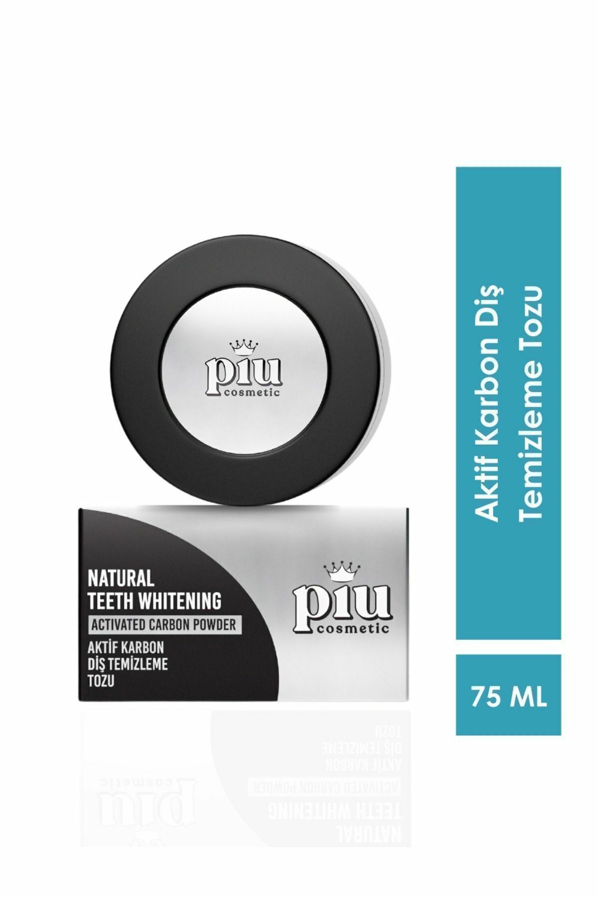 Piu Cosmetic Aktif Karbon Diş Temizleme Tozu 50 gr