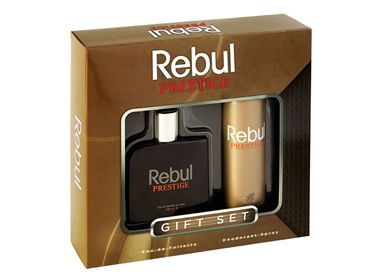REBUL MEN EDT 100ML+DEO PRESTIGE