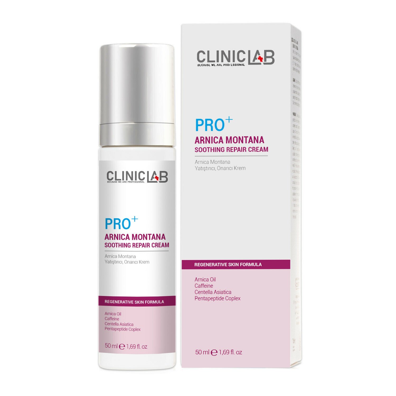 Cliniclab Pro+ Arnica Montana Yatıştırıcı Onarıcı Krem 50 ml