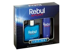 REBUL MEN EDT 100ML+DEO SPORT