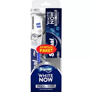 Signal White Now Lekesiz Beyazlık 50 ml + Diş Fırçası
