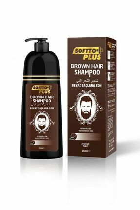 Softto Plus Brown Hair Shampoo 350 ml