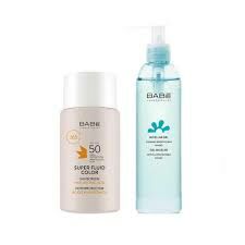 Babe Super Fluid Color Güneş Koruyucu SPF50 50 ml + Micellar Gel 90 ml Hediyeli