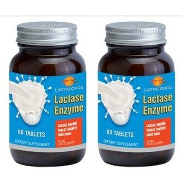 Force Nutrition Lactaforce Lactase Enzyme 60 Tablet - 2 Kutu