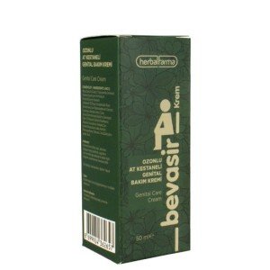 Herbalfarma Bevasir Ozonlu At Kestaneli Genital Bakım Kremi 50 ml