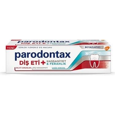 Parodontax Diş Eti Hassasiyet Ferahlık Beyazlatıcı Diş Macunu 75 ml
