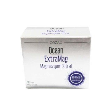 Ocean Extramag Magnezyum Sitrat 250mg 30Şase
